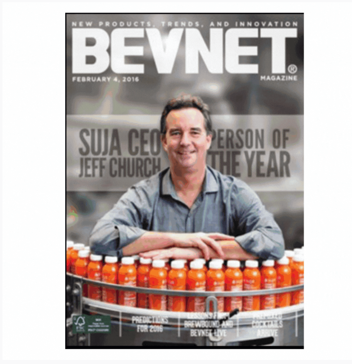 BevNET Person of the Year - Jeff Church